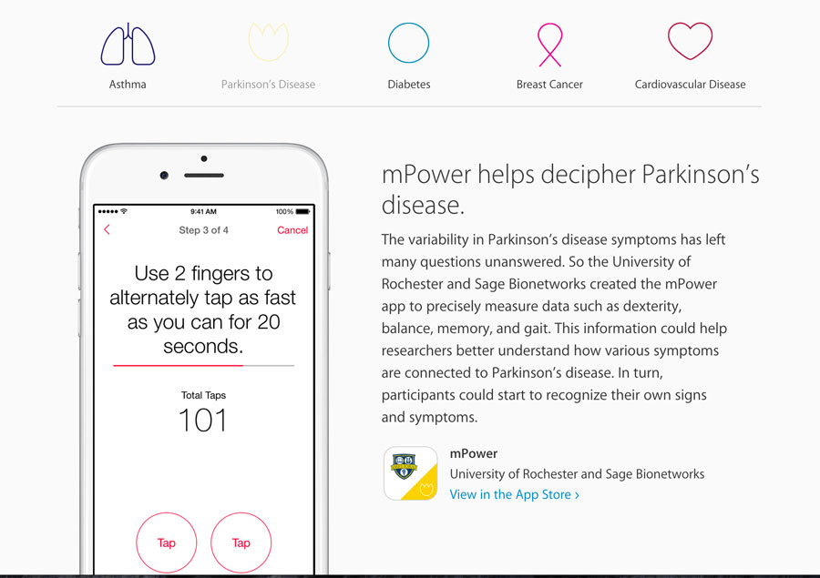 ResearchKit HealthKit iOS8