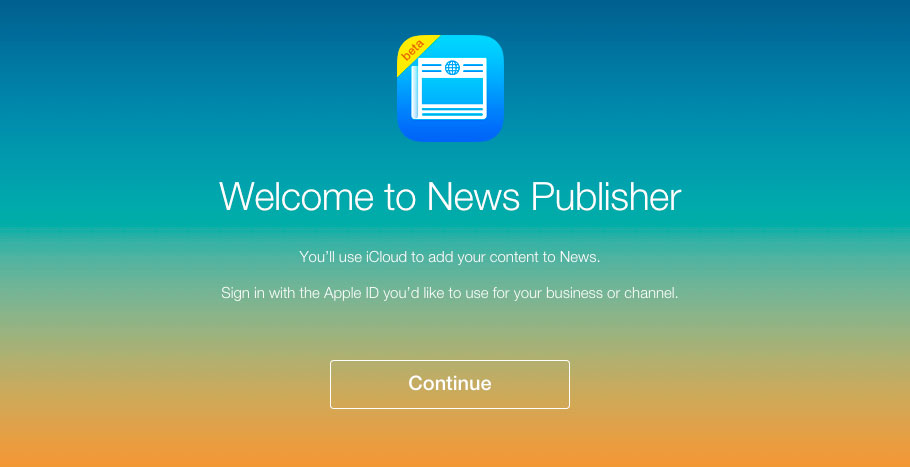 news publisher apple enviar contenido