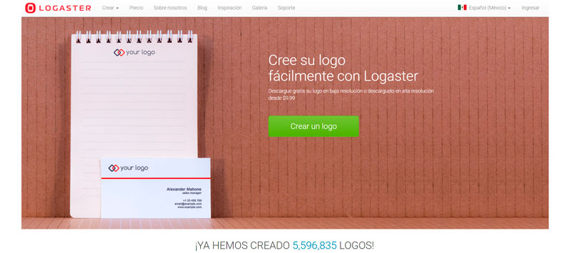 herramientas para crear logotipos online logaster